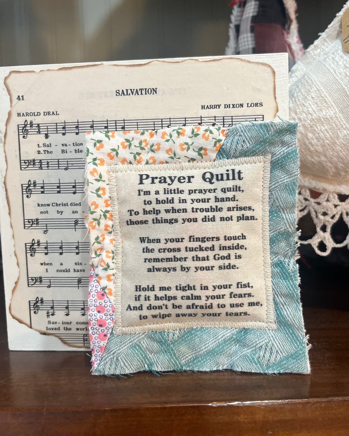 Prayer Pocket Bookmark * Pray Without Ceasing