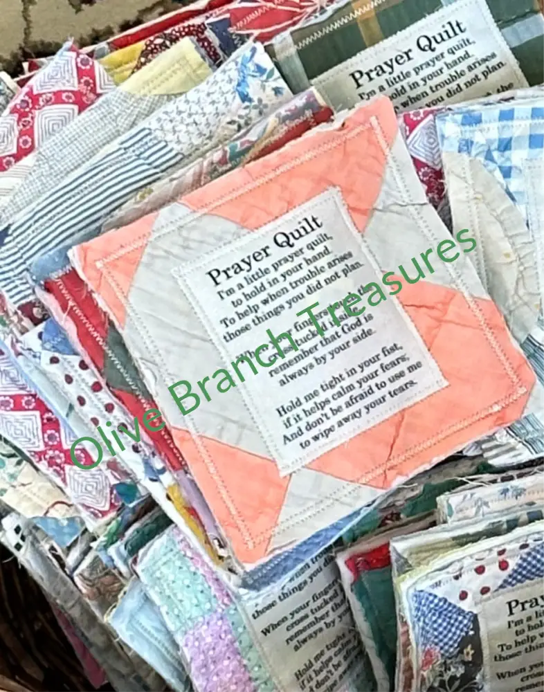 The Original Prayer Quilt Pocket Prayer Quilt Square