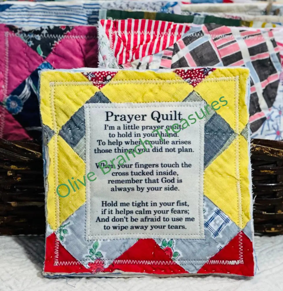The Original Prayer Quilt Pocket Prayer Quilt Square