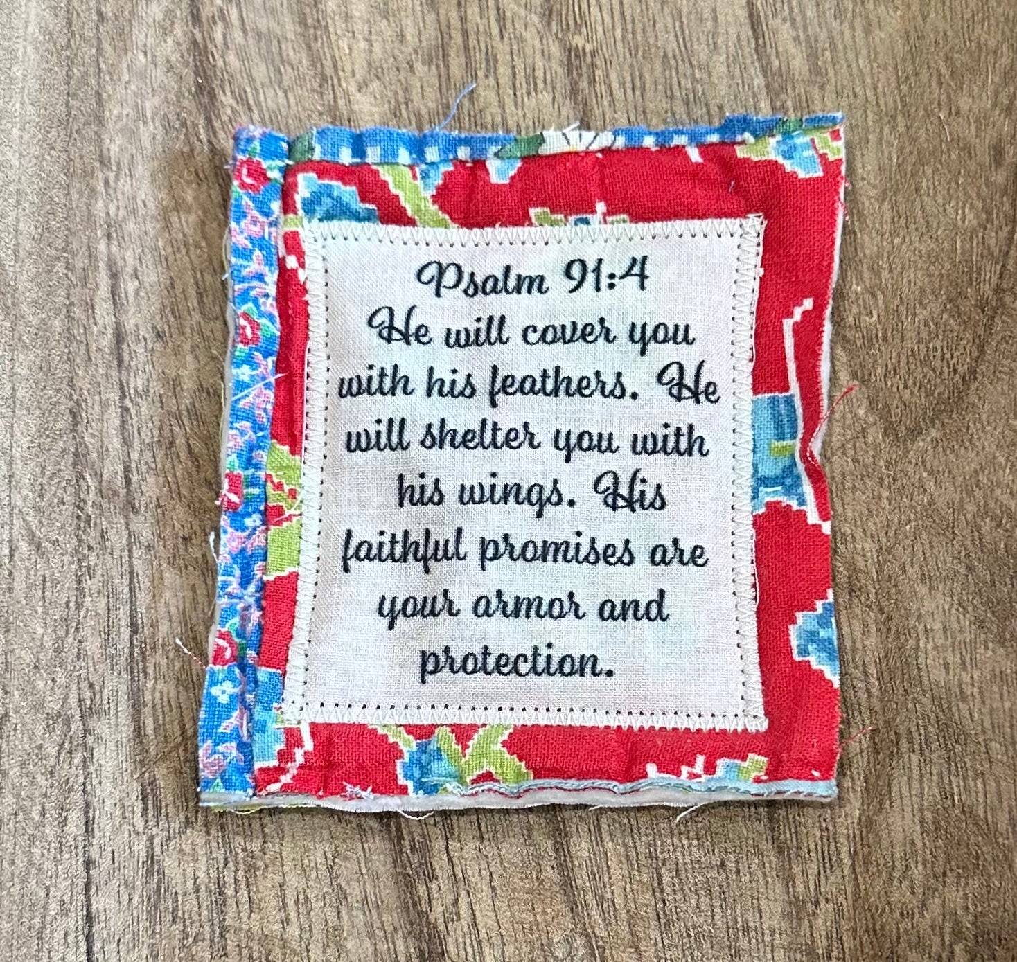 Mini Scripture Quilts * Psalm 91:1-2 – Olive Branch Treasures