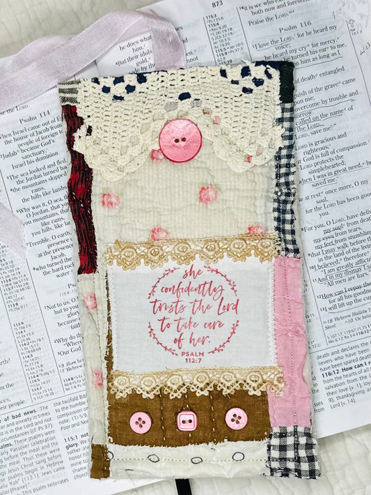 Prayer Pocket Bookmark * Psalm 112.7