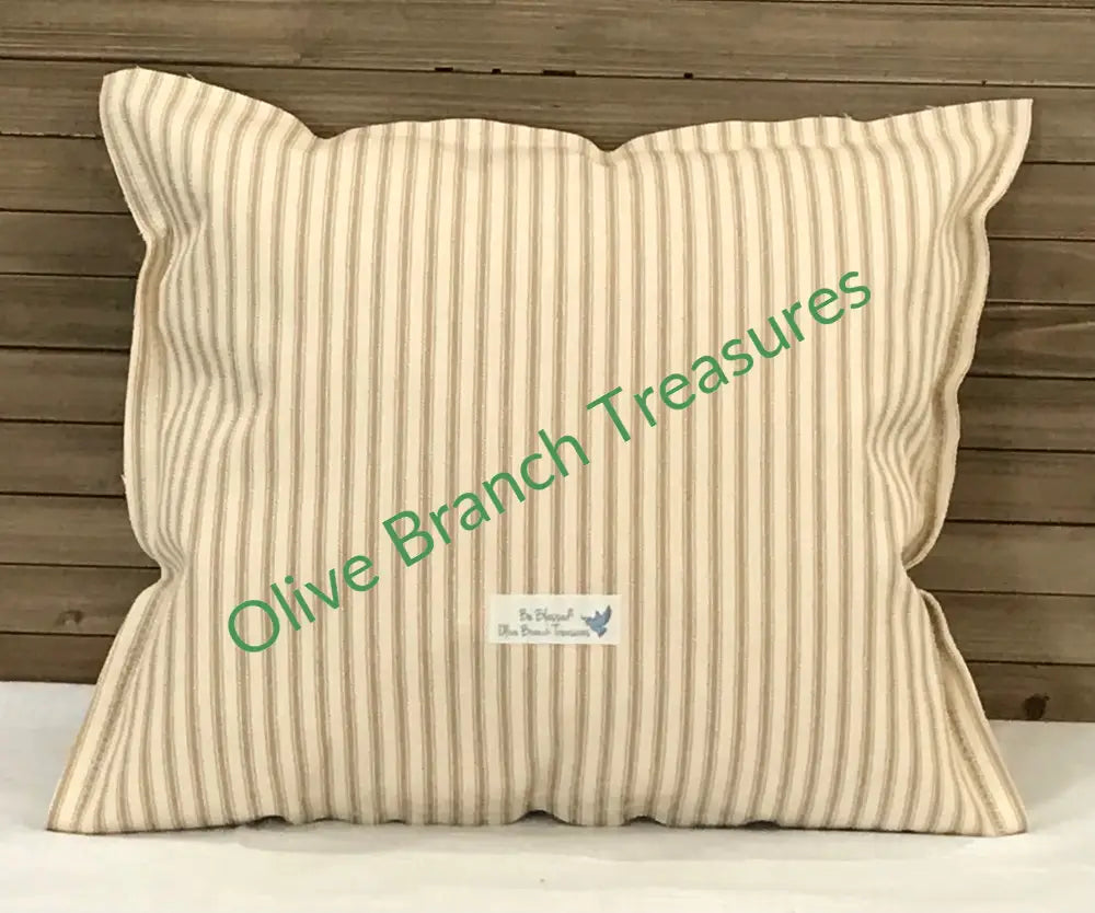 Fall Pillow*Neutral Pumpkin Trio Decorative Pillow