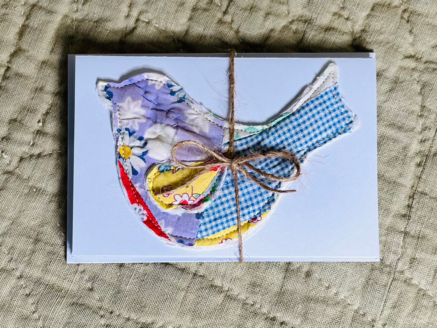 Quilted Note Cards * Mixed Set of 3