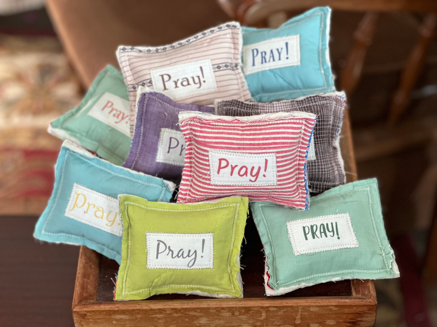 Prayer Prompter Mini Pillows * Sets of 3