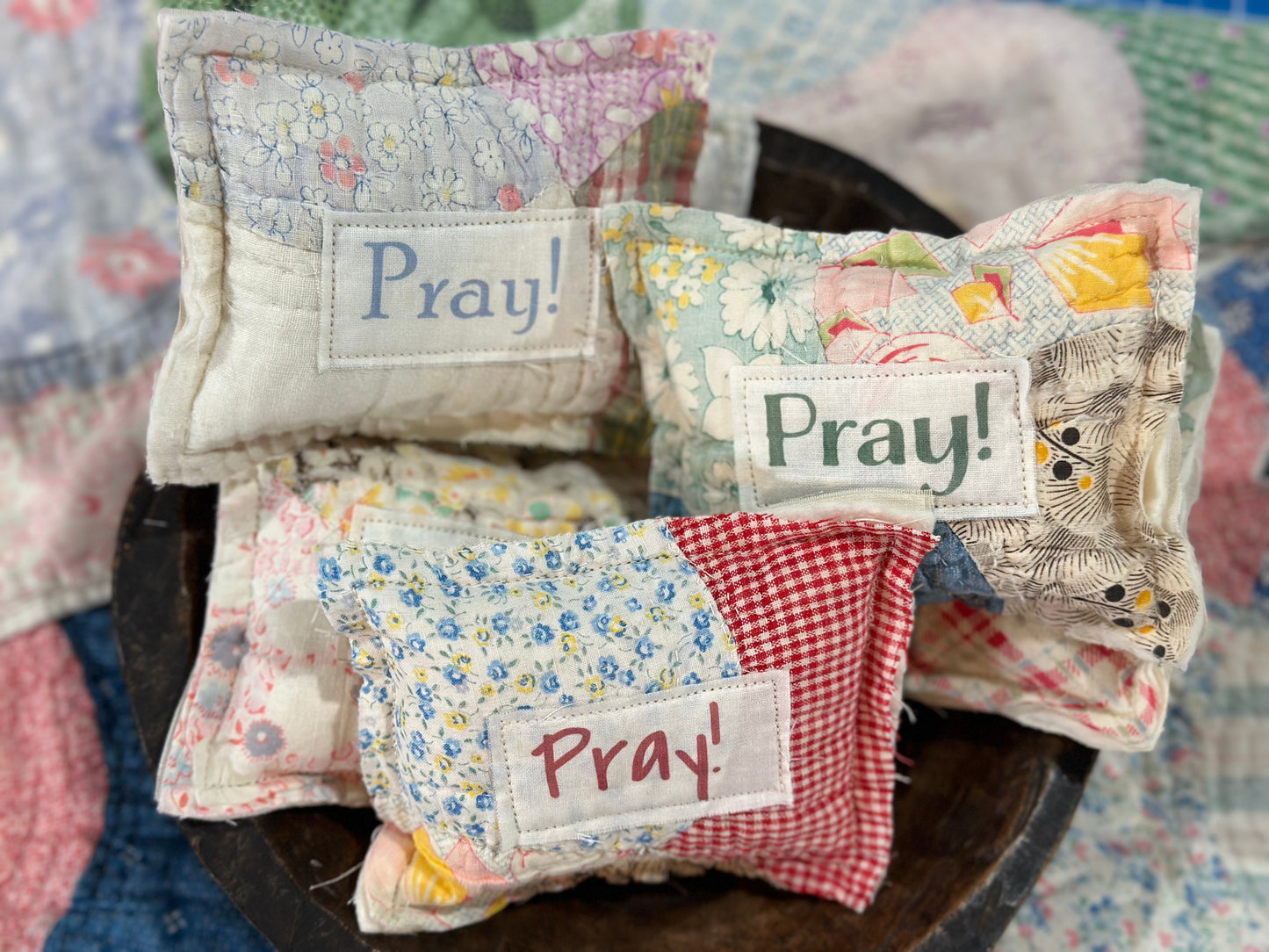 Prayer Prompter Mini Pillows * Sets of 3
