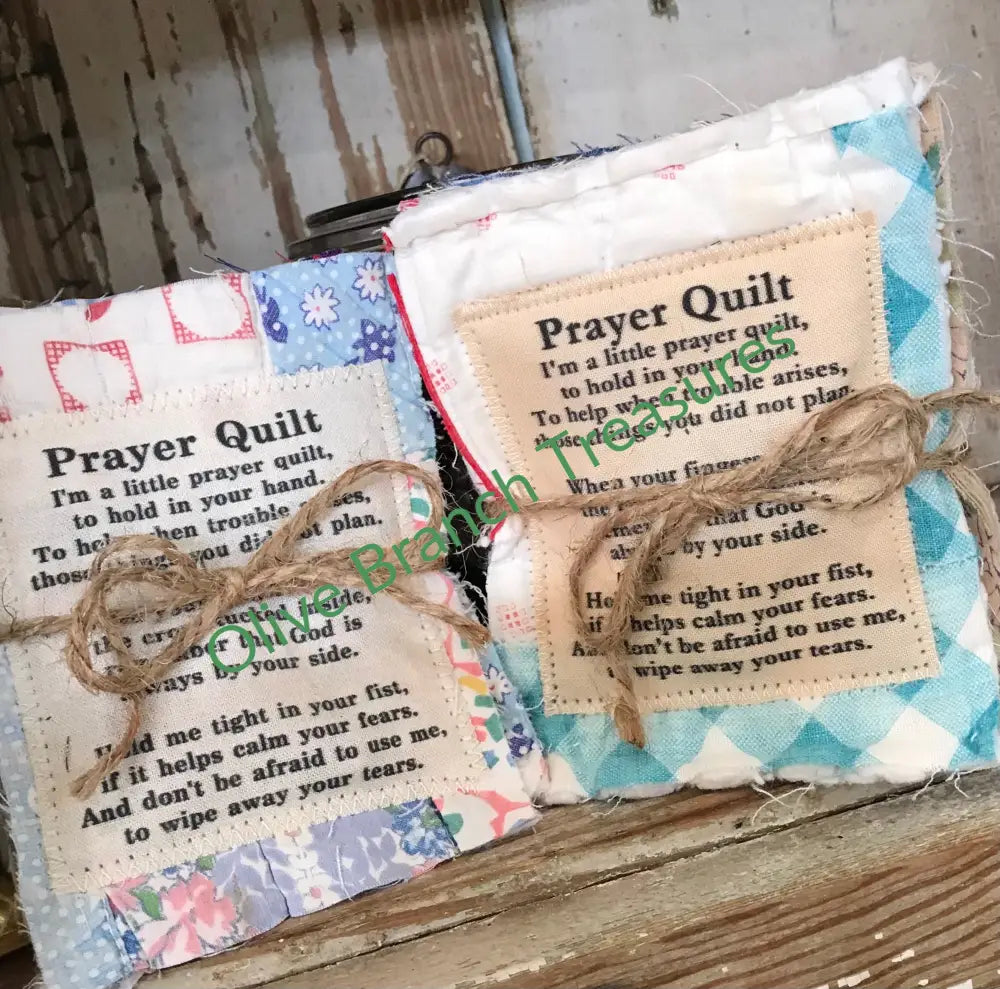 Mini Prayer Quilt Bundles Mini Prayer Quilt