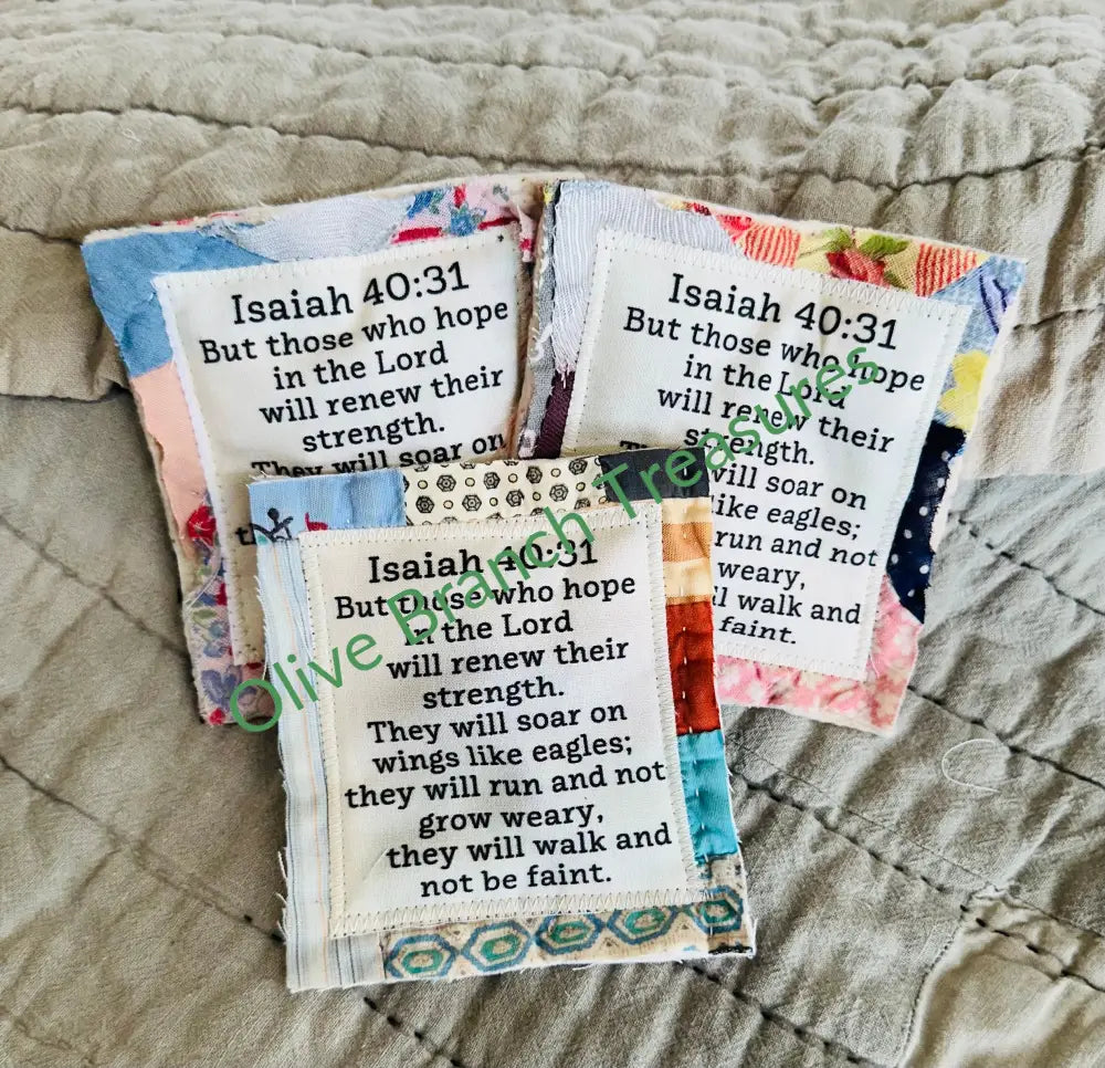 MINI SCRIPTURE QUILT BUNDLES * BUNDLE AND SAVE! Mini Scripture Quilt Bundles