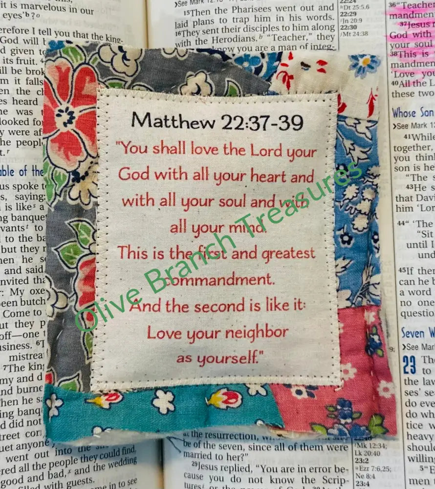 MINI SCRIPTURE QUILT BUNDLES * BUNDLE AND SAVE! Mini Scripture Quilt Bundles