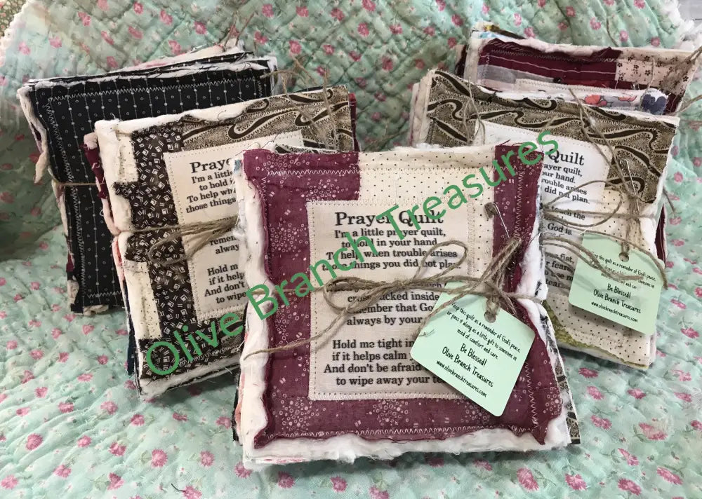 Prayer Quilt Bundles Bundle Of 5*Get 1 Free ($20 Value) Pocket Prayer Quilt Square