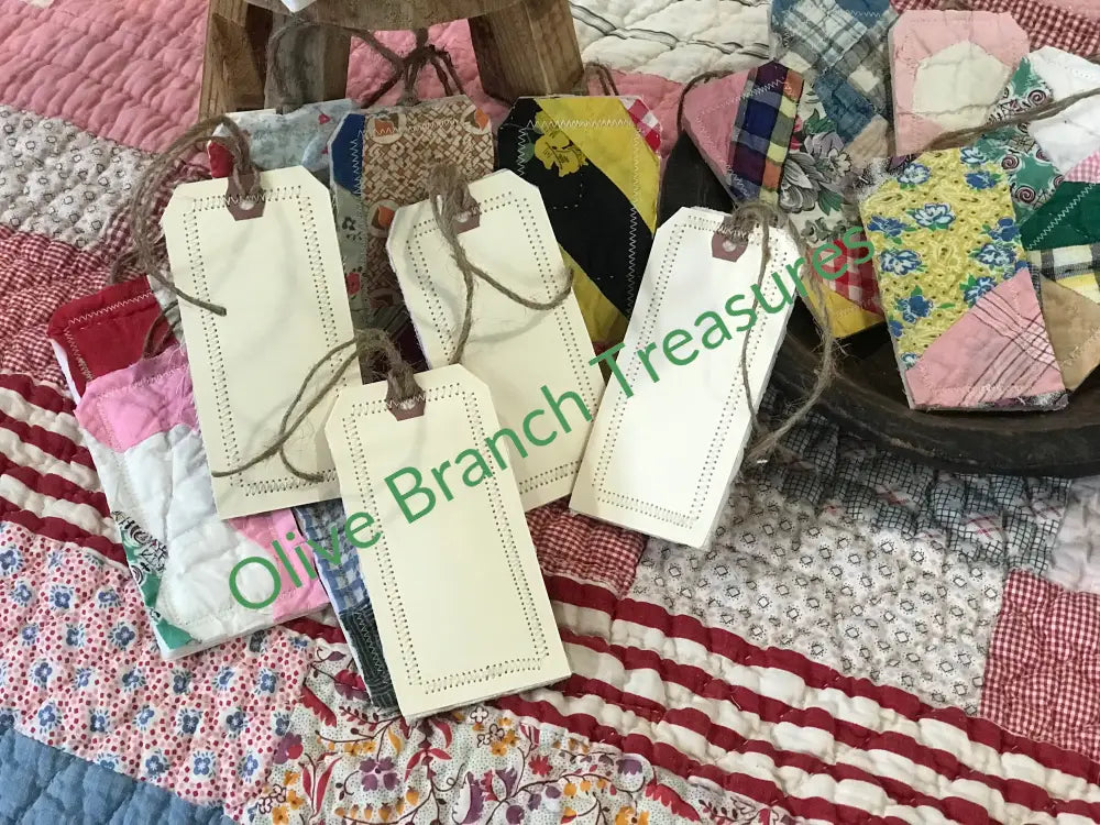 Quilted Gift Tags * Bookmarks (Small)