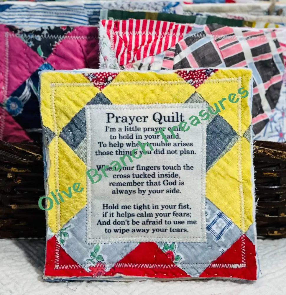 The Original Prayer Quilt Pocket Prayer Quilt Square