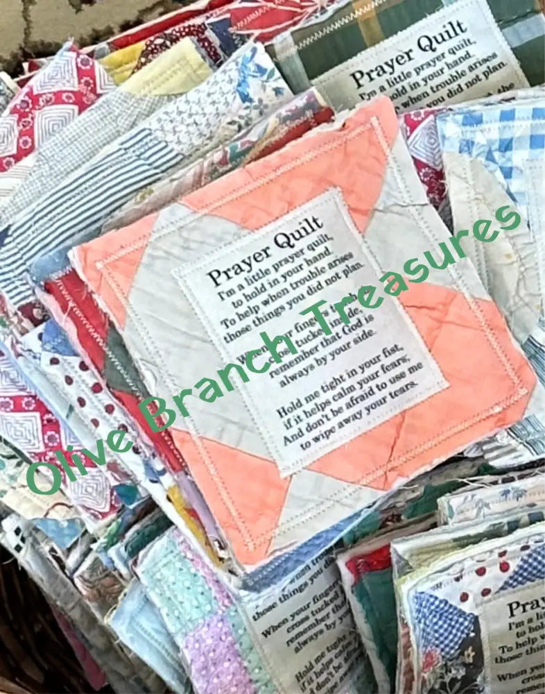 The Original Prayer Quilt Pocket Prayer Quilt Square