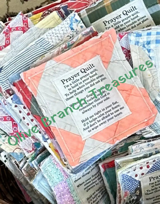 The Original Prayer Quilt Pocket Prayer Quilt Square