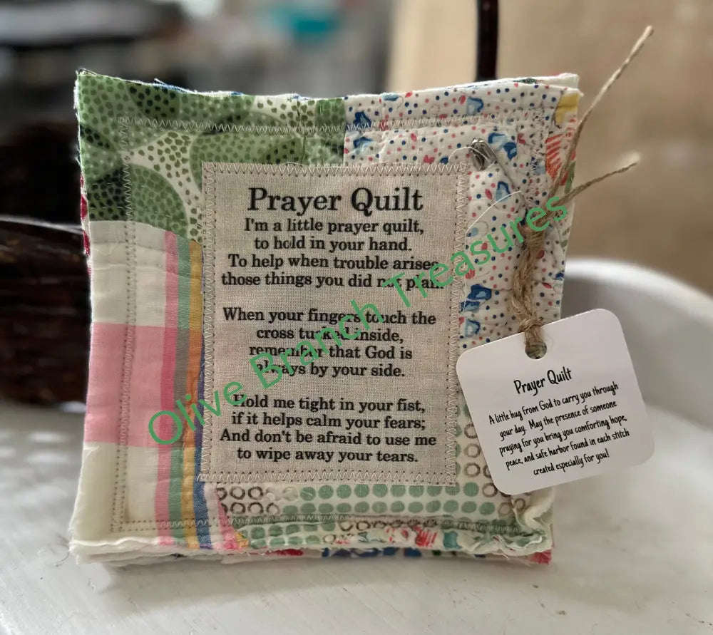 The Original Prayer Quilt Pocket Square