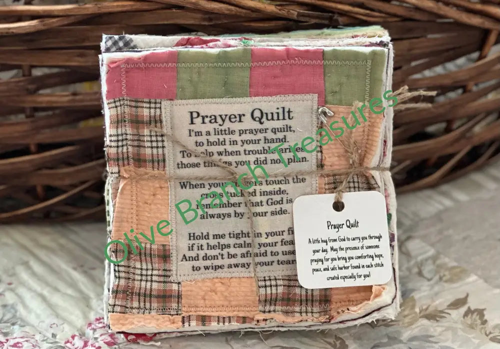 The Original Prayer Quilt Pocket Square