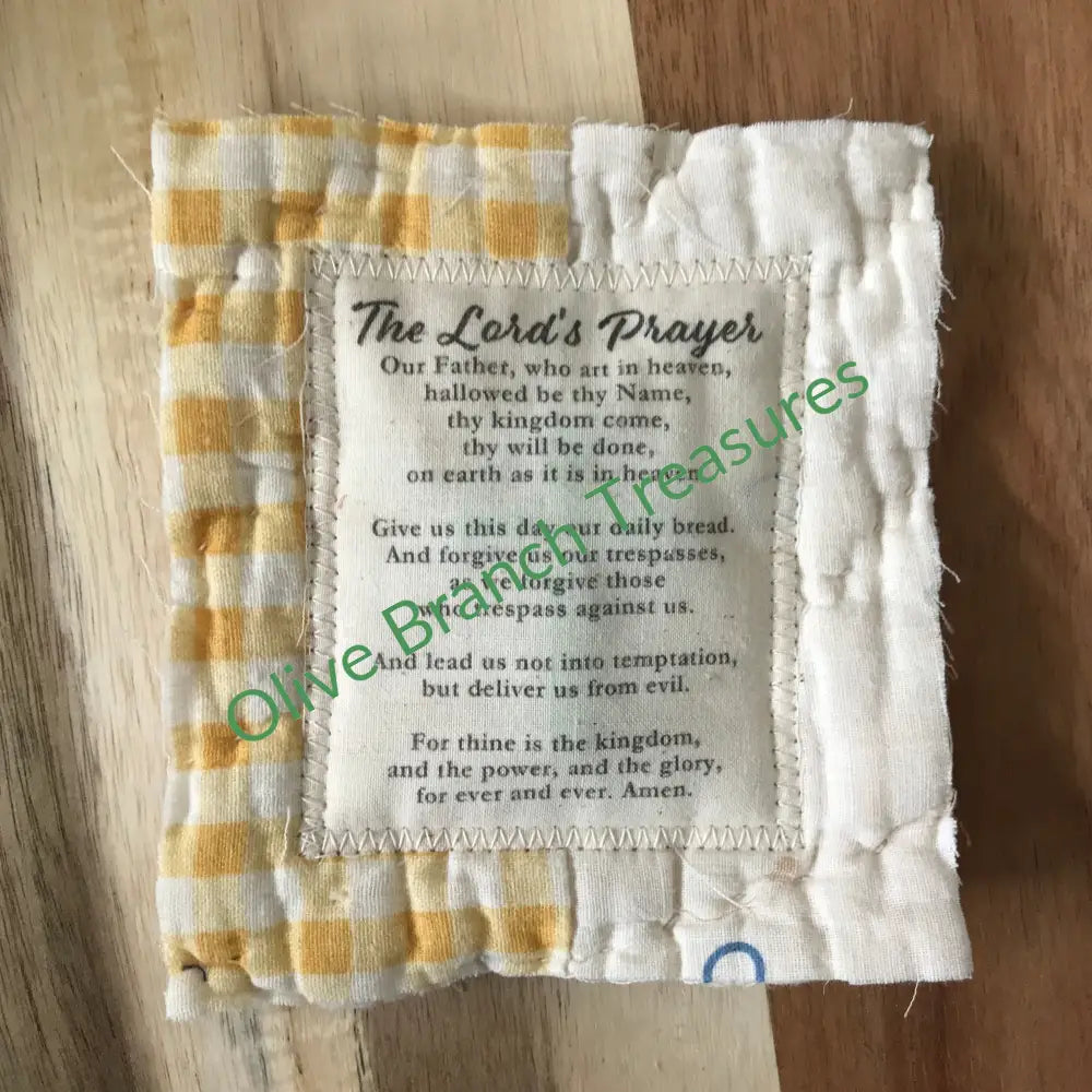 Wholesale * Mini Scripture Quilts The Lord’s Prayer Quilt