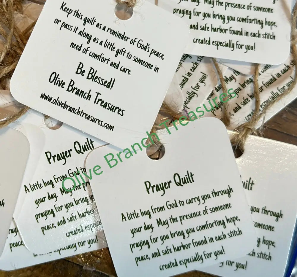 Wholesale * Prayer Quilts Pocket Quilt Square