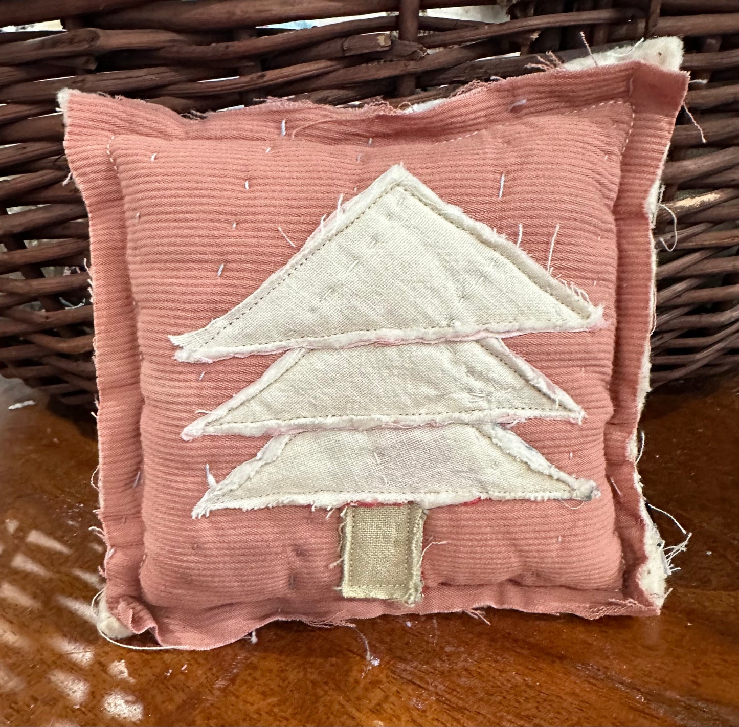Christmas Tree Mini Pillow