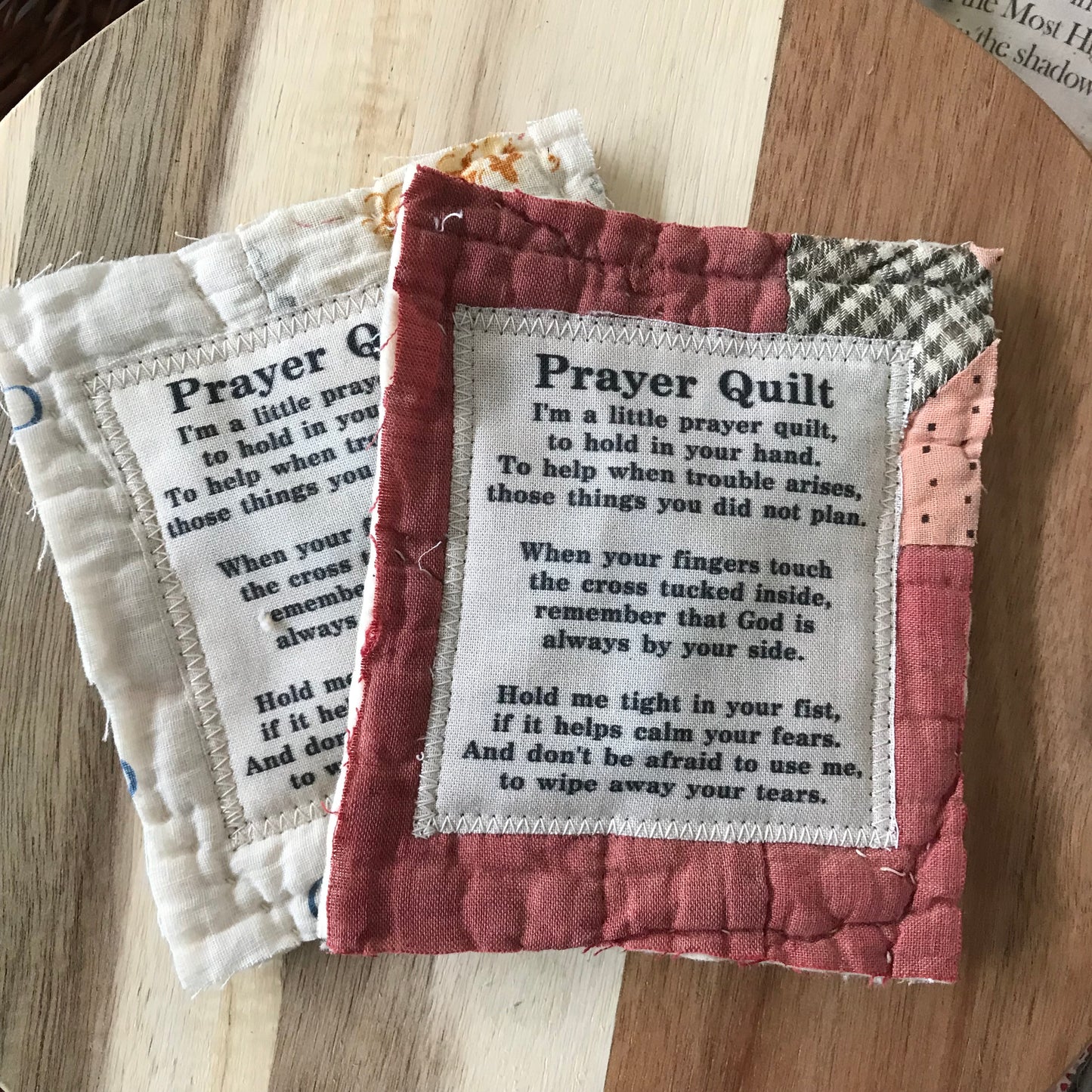 Wholesale: Mini Prayer Quilts