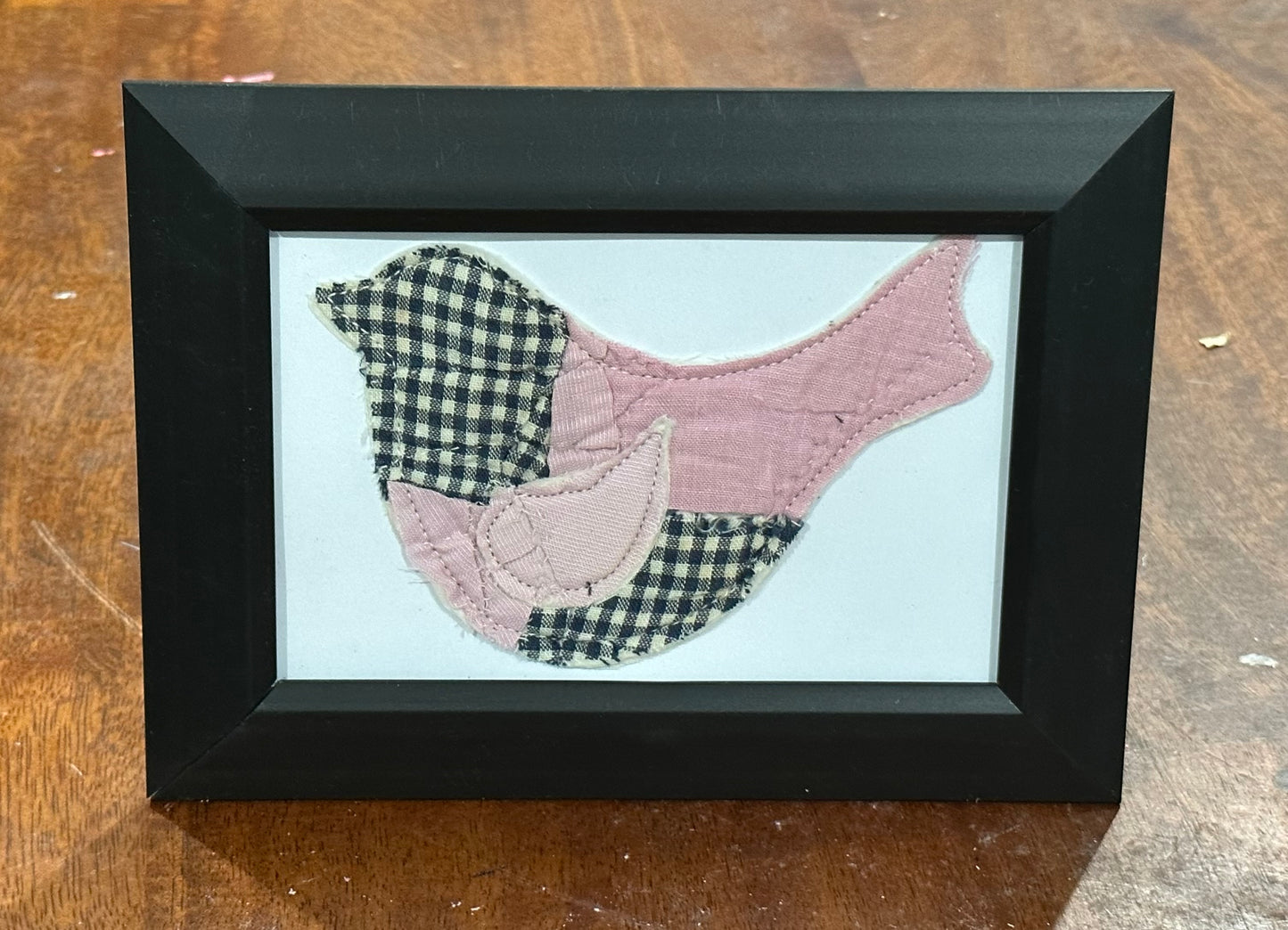 Quilted Note Cards * Bird