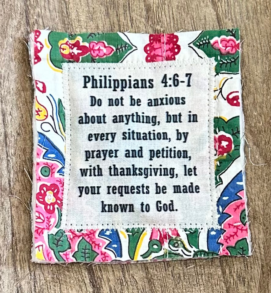 Wholesale * Mini Scripture Quilts * Philippians 4:6-7